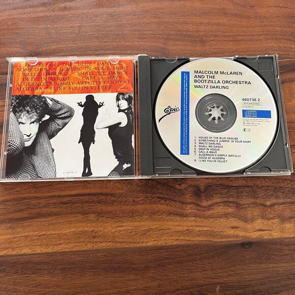 Malcolm McLaren and The Bootzilla Orchestra Waltz Darling CD 1989 CBS UK - Picture 5 of 9